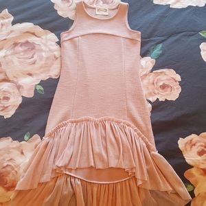 Joyfolie girls high low knit dress